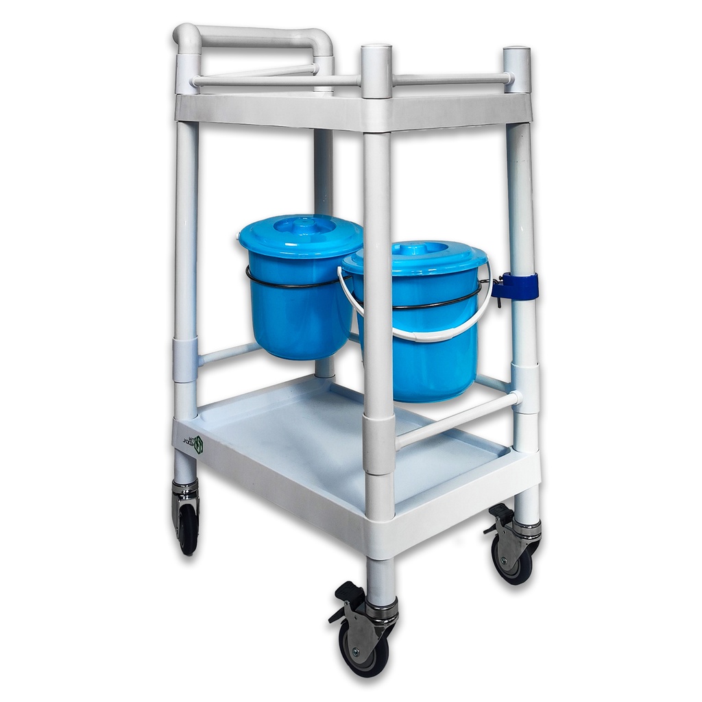 CARRO UTILITARIO PARA HOSPITAL 2 NIVELES