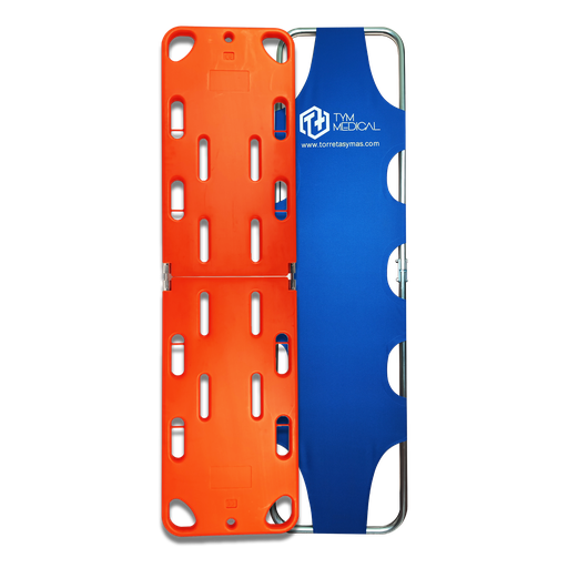 KIT CAMILLA RÍGIDA PLEGABLE CON CAMILLA MARINA